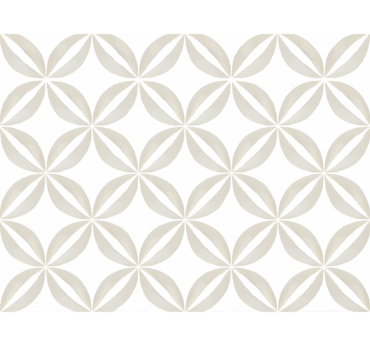 Tapete za dnevni boravak pločice od pješčanog cementa - TenStickers