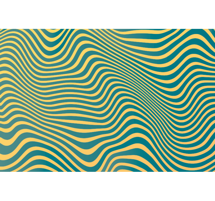 Tapete za spavaću sobu retro linije - TenStickers