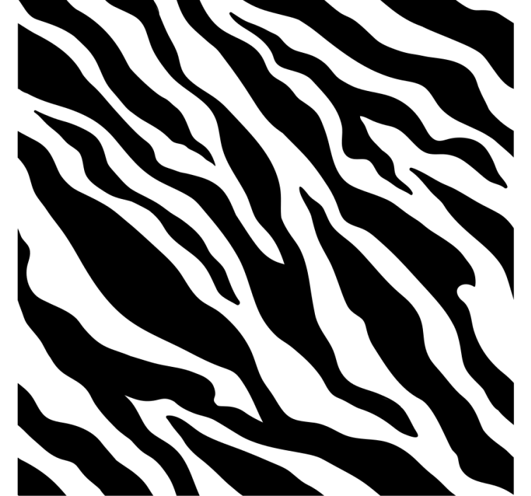 Ukrasne tapete s motivom zebra pruga - TenStickers