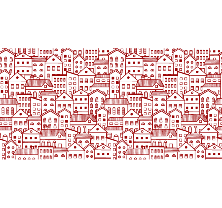 Tapete tekstura i uzoraka moderni gradski strip efekt - TenStickers