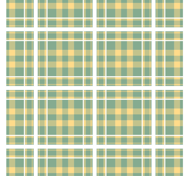 Tapete za spavaću sobu s kariranim uzorkom - TenStickers