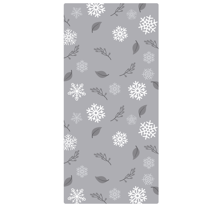 Tapete za zid božić s motivom sezonskog snijega - TenStickers