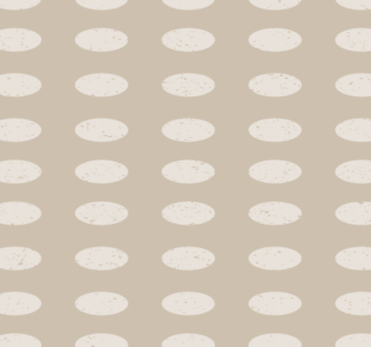 Tapete za hodnik s geometrijskim uzorkom bijelih krugova - TenStickers