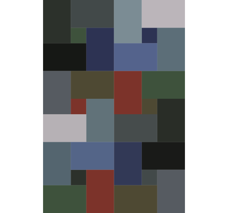 Tapete za zid geometrijski blokovi - TenStickers