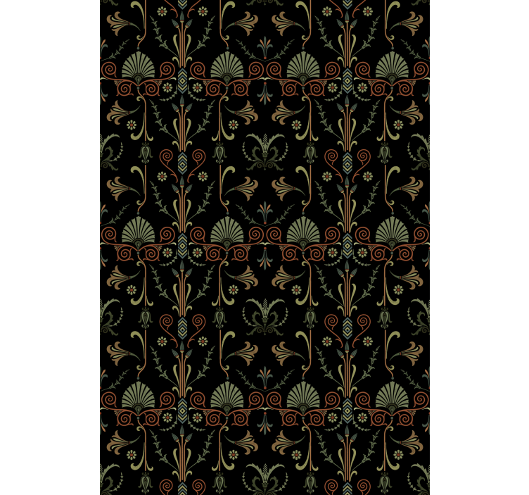 Tapete za kuhinju s elegantnim motivima lišća - TenStickers