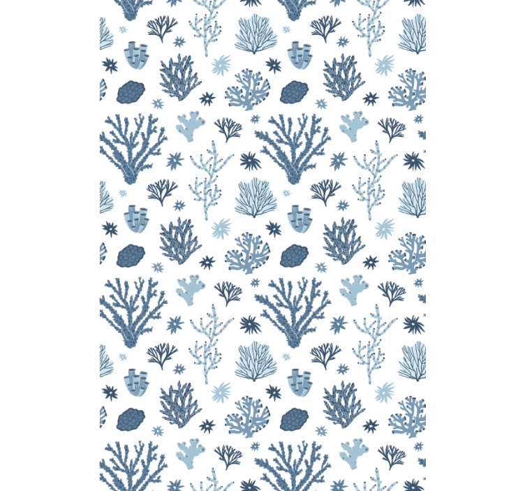 Moderne tapete za dnevni boravak moderni korali hampton stil - TenStickers