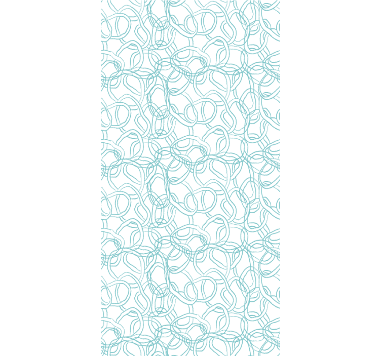 Moderne tapete za dnevni boravak apstraktni krugovi - TenStickers