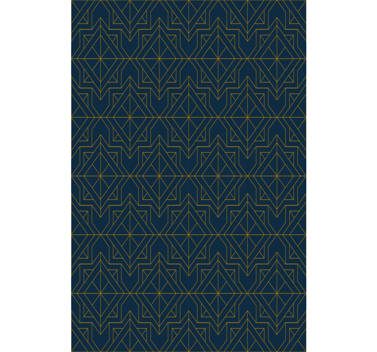 Moderne tapete za dnevni boravak geometrijski raspored - TenStickers