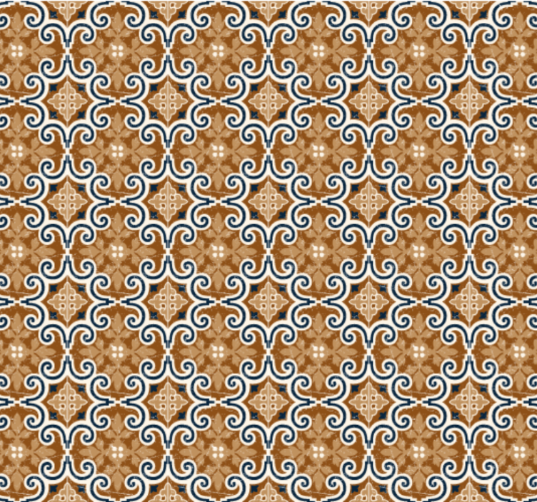 Tapete za kuhinju u stilu cementnih pločica - TenStickers