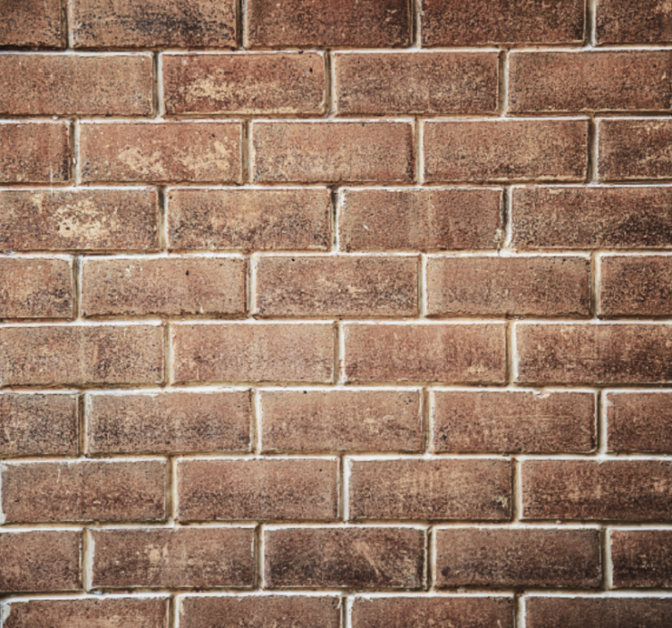 Tapete za dnevni boravak iluzija opeke - TenStickers