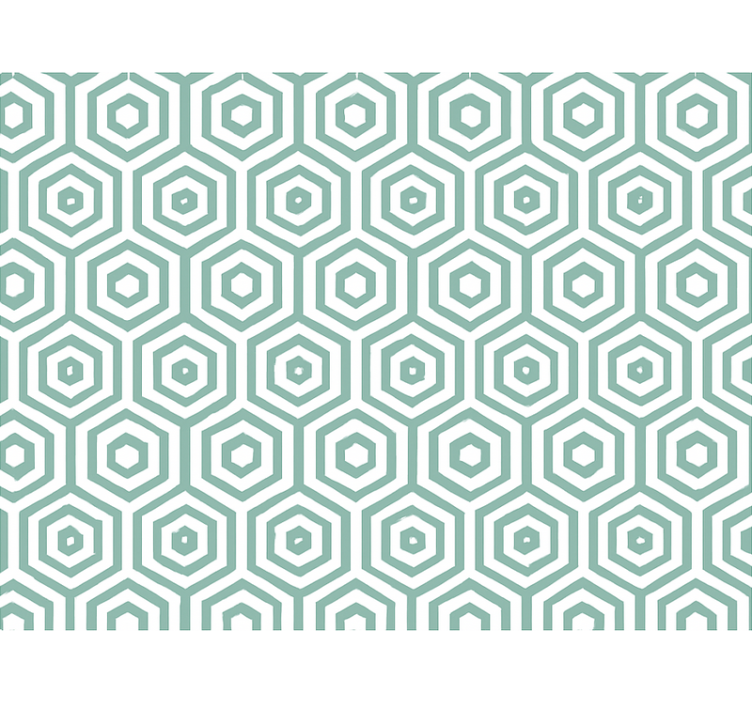 Tapete za dnevni boravak apstraktna geometrija - TenStickers