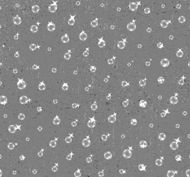 Biseri na betonskim sivim tapetama - TenStickers