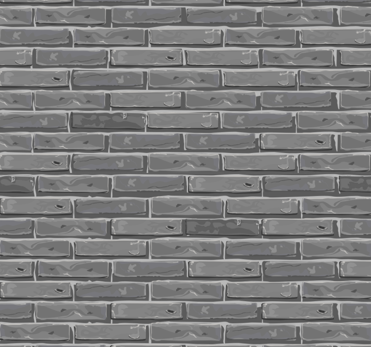 U pozadini od opeke u sjeni - TenStickers