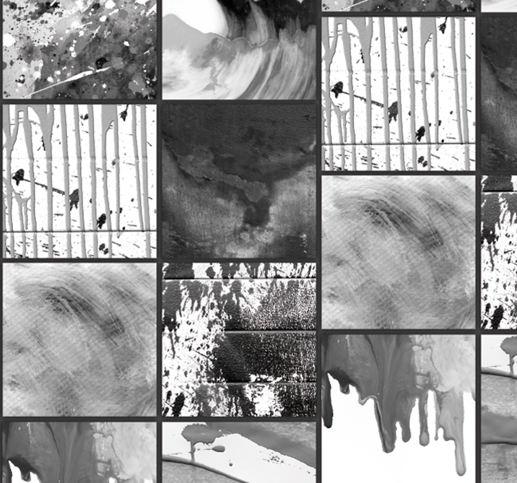 Urbana akvarel umjetnost apstraktna pozadina - TenStickers