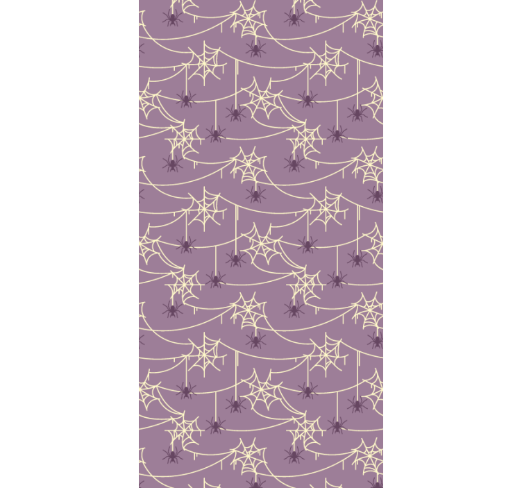 Pauci i paučina pozadina za noć vještica - TenStickers