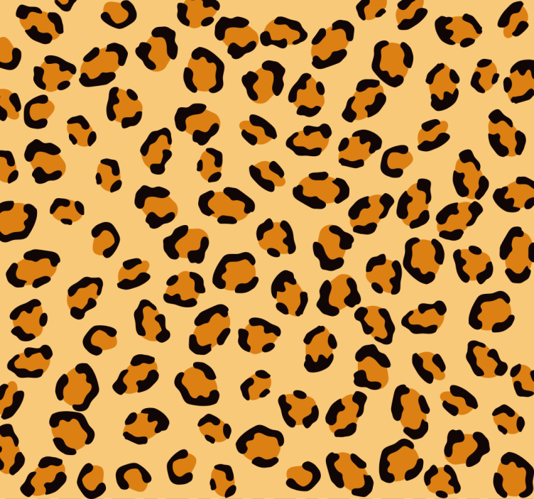 Leopard print životinjske pozadine - TenStickers