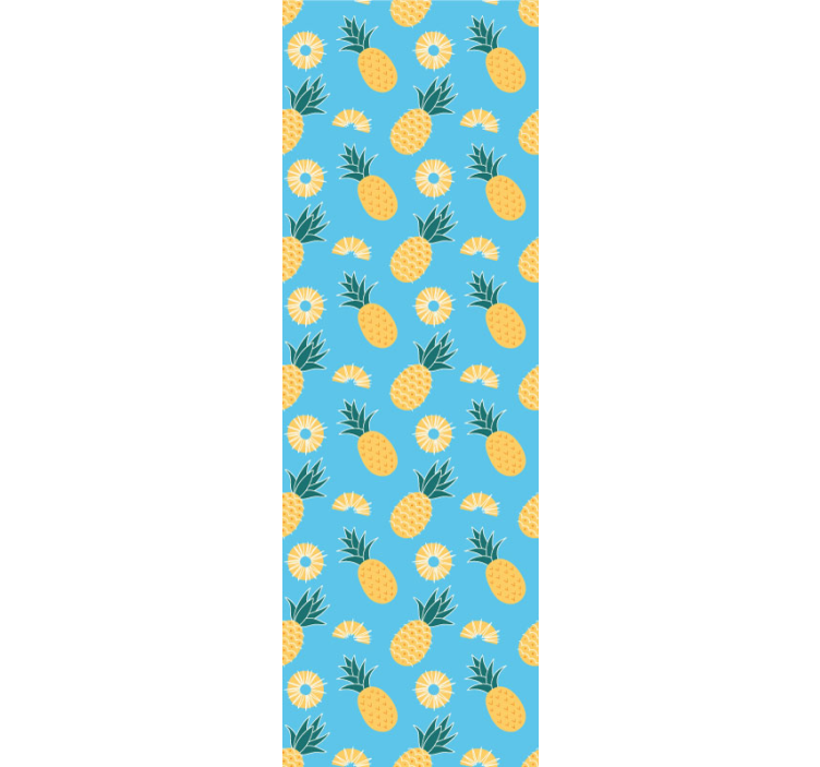 Tapete za zid  životinjske print tropskog ananasa - TenStickers