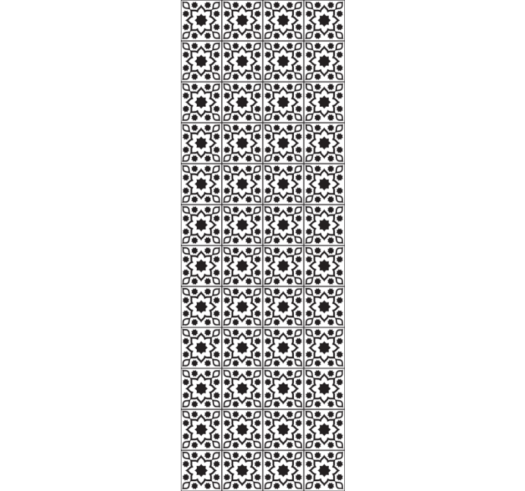 Tapete za zid pločice ansambl geometrijskih pločica - TenStickers