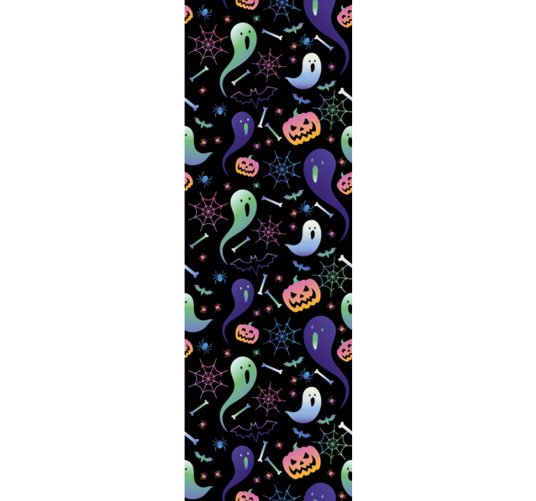 Duhovi i bundeve halloween pozadina - TenStickers