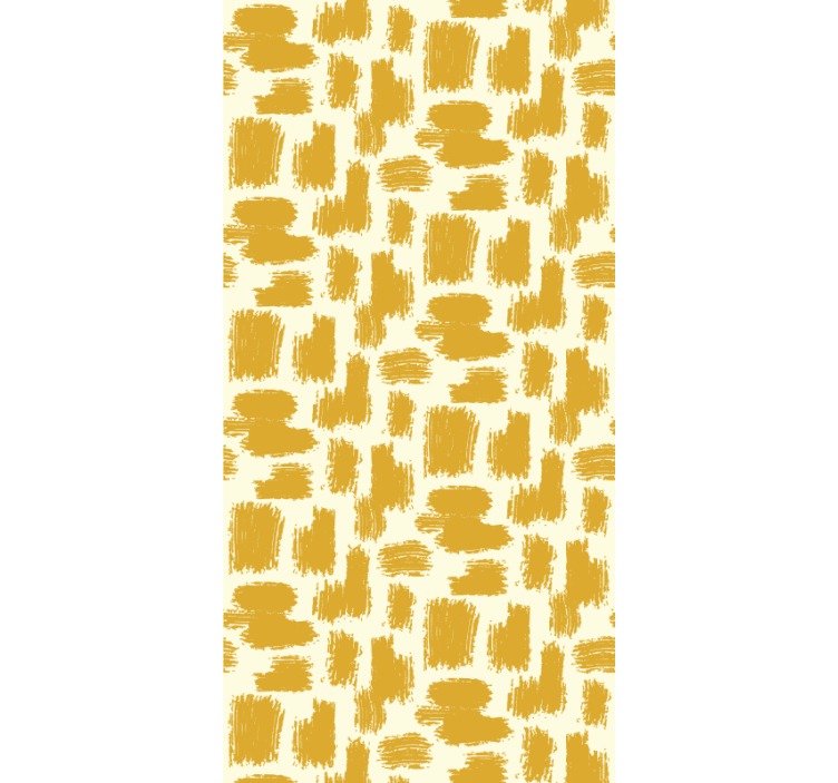 žuta boja potez apstraktna tapeta - TenStickers