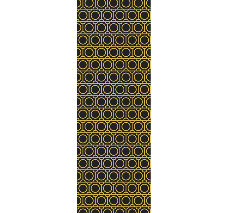 Tapete za zid Geometrijski geometrijski prstenovi - TenStickers