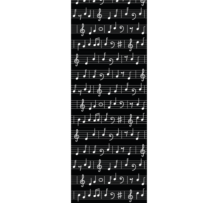 Glazbena tema klasična pozadina - TenStickers