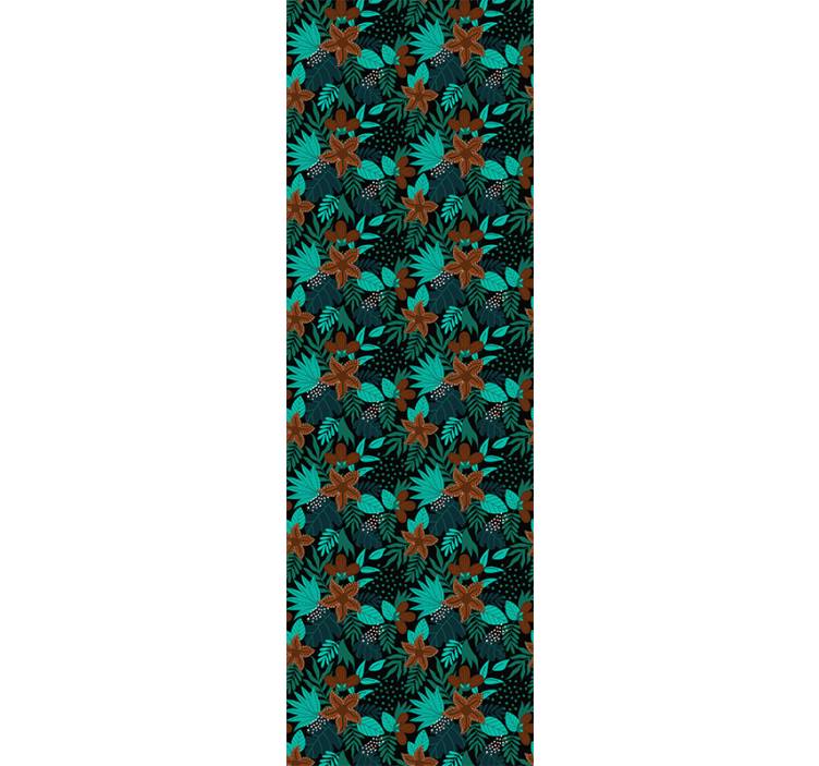 Tapete za zid Priroda motiv tropskog lišća - TenStickers