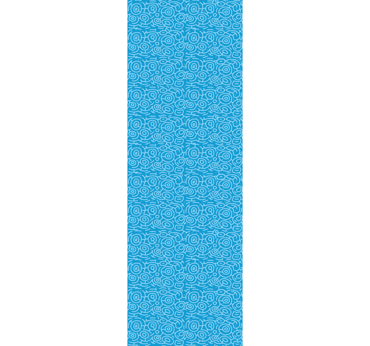 Tapete za zid Geometrijski spiralni geometrijski uzorak - TenStickers