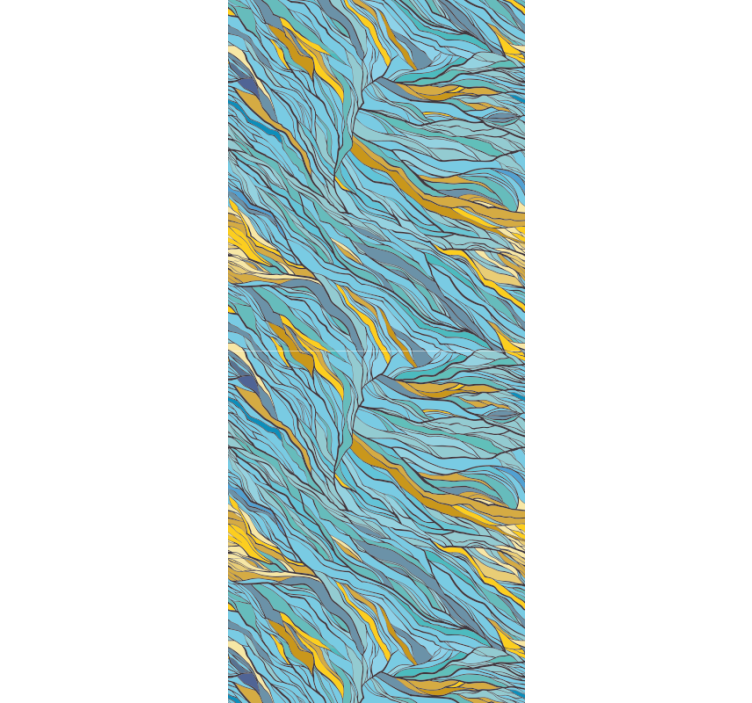 Tapete za zid Sažetak apstraktni organski tijek - TenStickers