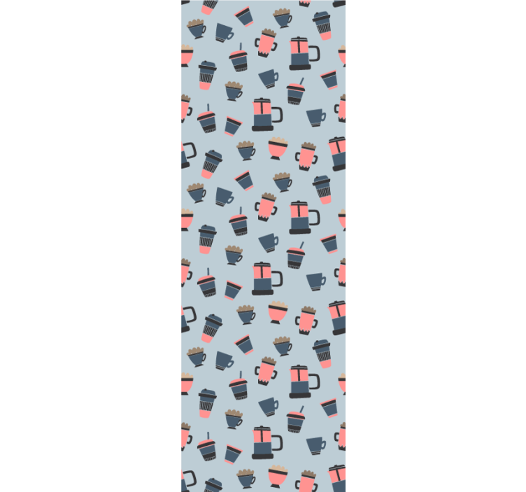 Tapete za kuhinju motivi šalica za kavu - TenStickers