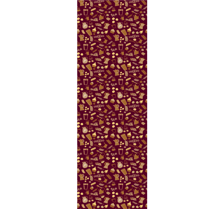 Tapete za kuhinju uzorak motiva pića - TenStickers