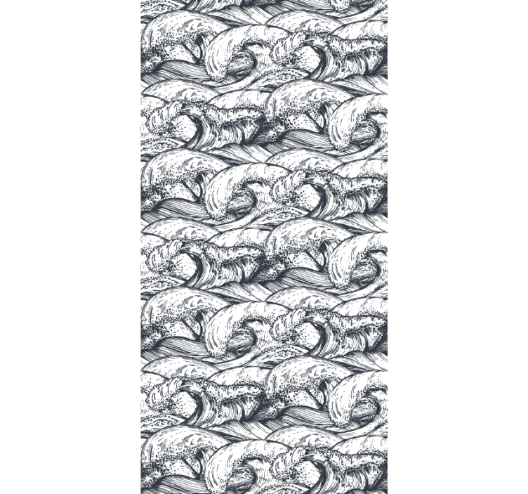 Tapete za zid Priroda uzorak oceanskih valova - TenStickers