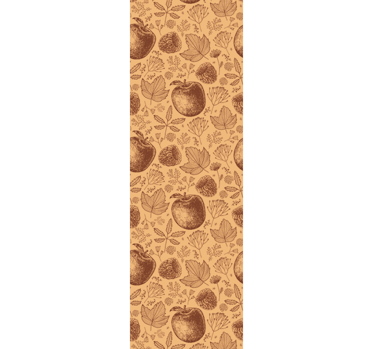 Tapete za zid Priroda uzorak jesenskog lišća - TenStickers