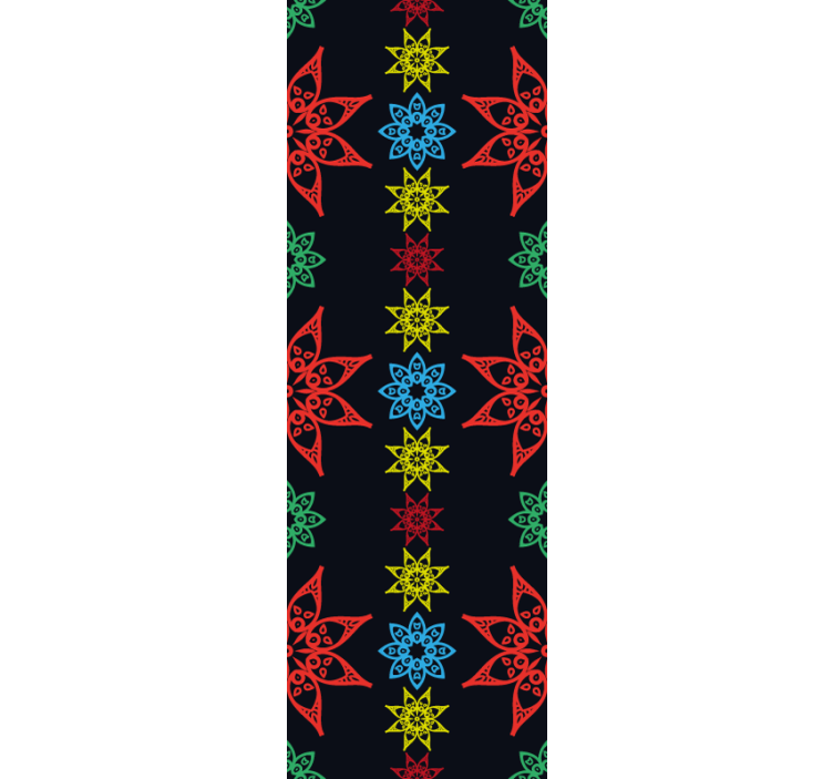 Ukrasne tapete cvjetna ornamentika - TenStickers