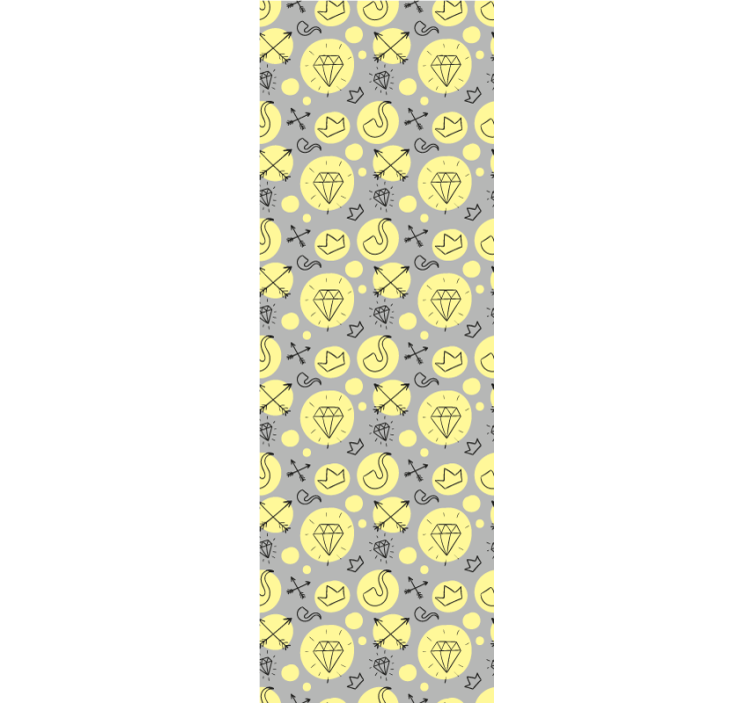 Tapete za zid Umjetnost doodle simboli se miješaju - TenStickers