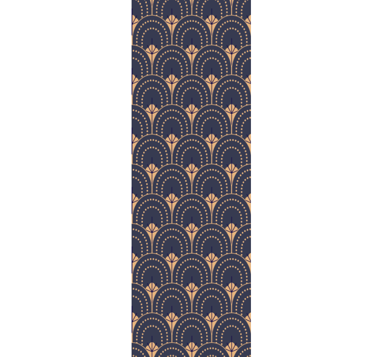 Tapete otprema kićeni lepezasti uzorak - TenStickers