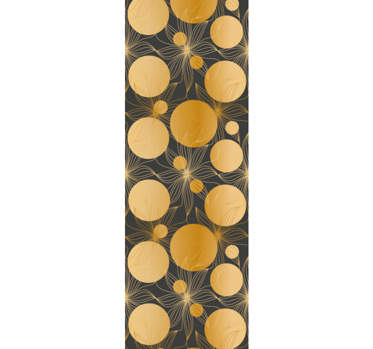 Tapete za zid Geometrijski cjelina kružnog motiva - TenStickers