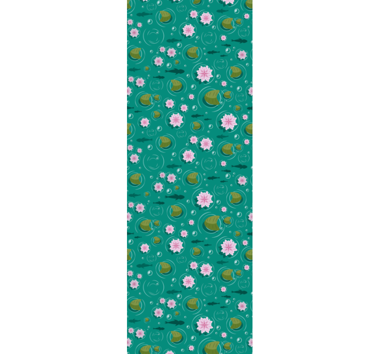 Tapete za zid Priroda vodeni cvjetovi - TenStickers