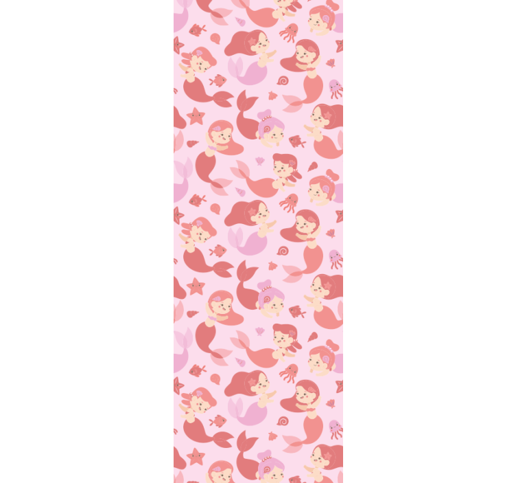 Tapete za zid  životinjske razigrani motiv sirene - TenStickers