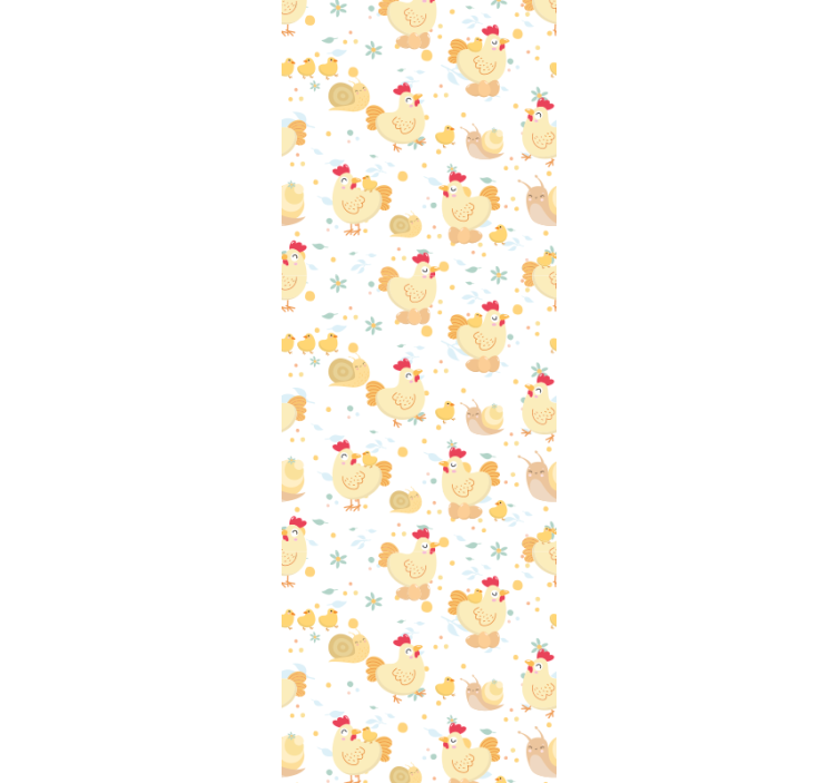 Tapete za zid  životinjske šarmantne kokoši - TenStickers