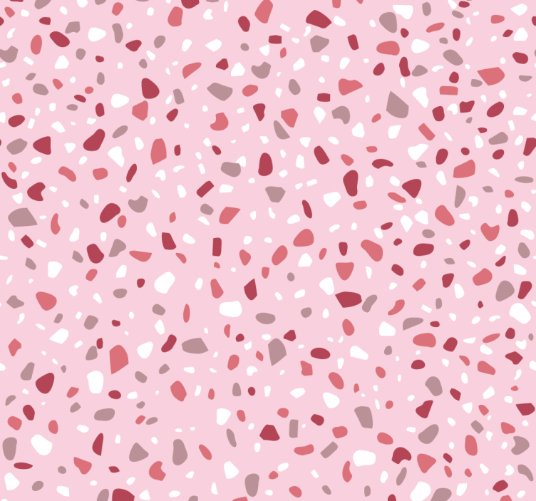 Ružičasti terazonski tonovi kamene tapete - TenStickers