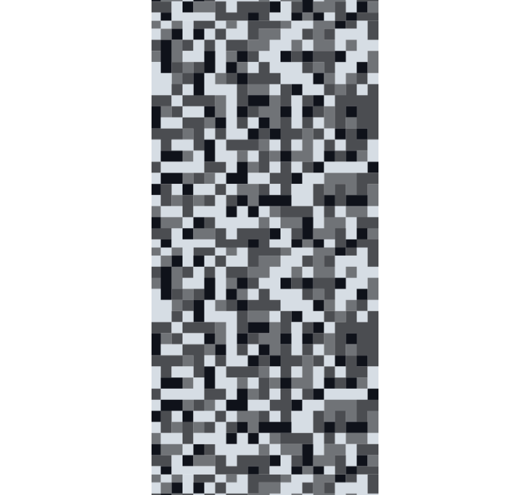 Tapete za zid Sažetak geometrijska pikselizacija - TenStickers