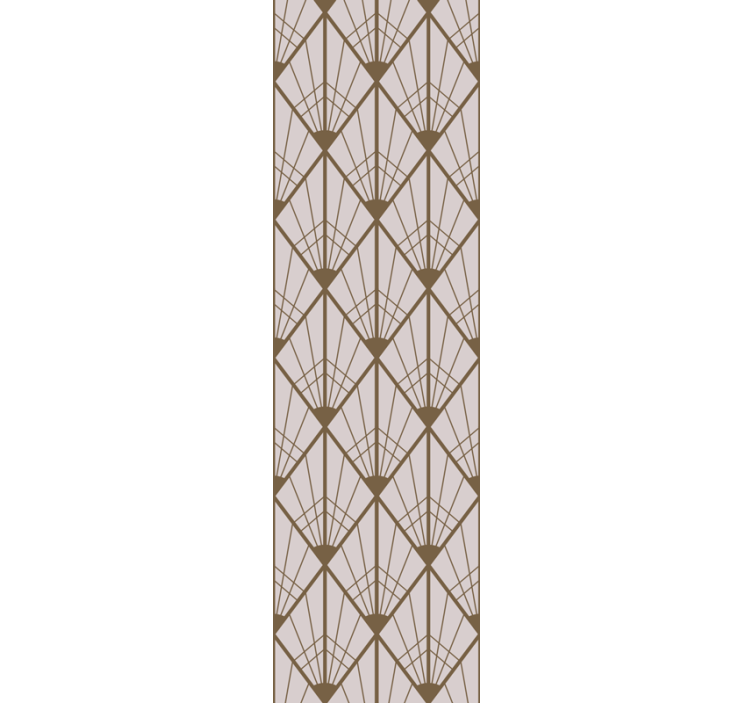 Tapete za zid Geometrijski geometrijski dizajn ventilatora - TenStickers