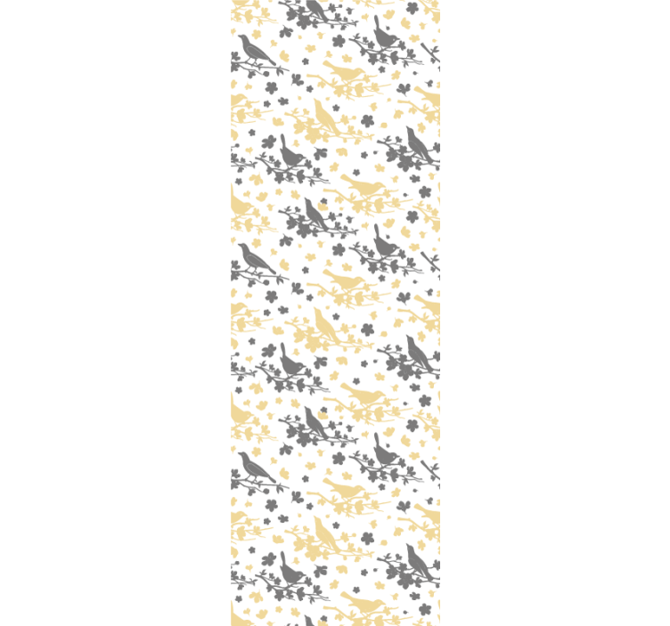 Tapete za zid Ptice uzorci silueta ptica - TenStickers