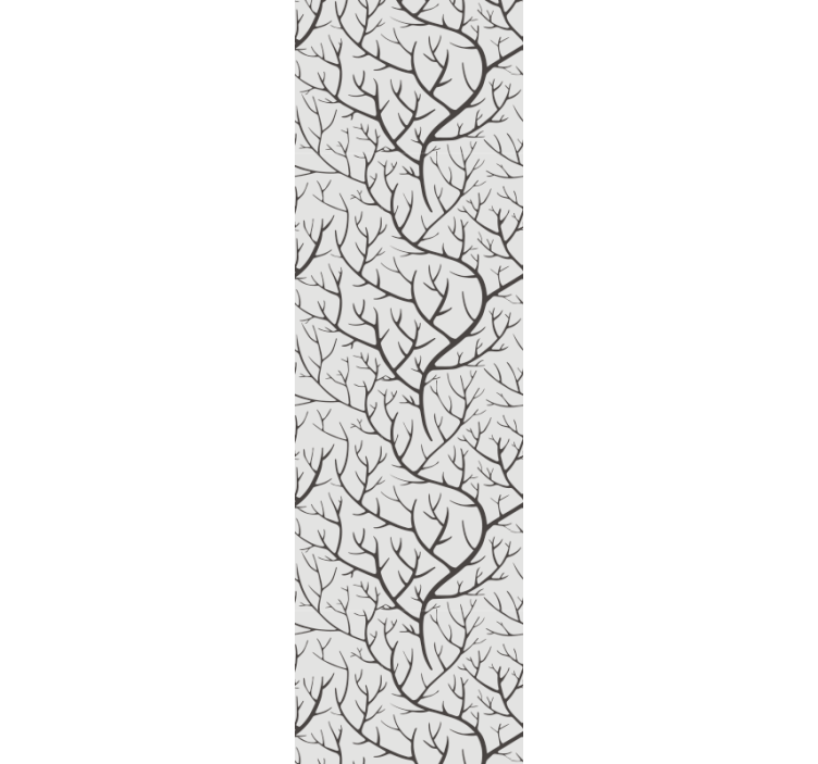 Tapete za zid stablo uzorak golih grana - TenStickers