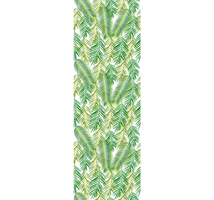 Ukrasne zelene biljke cvijet tapeta - TenStickers