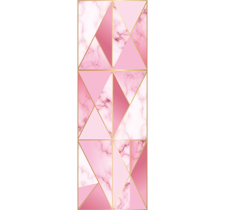 Tapete za zid Geometrijski geometrijski mramorni uzorak - TenStickers