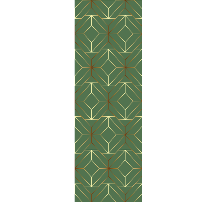 Tapete za zid Geometrijski apstraktni dijamantni oblici - TenStickers