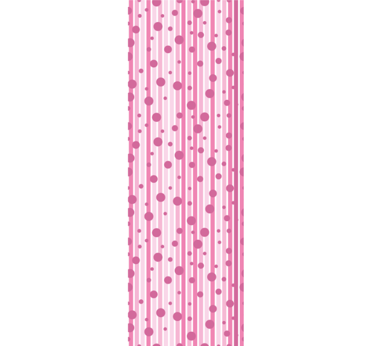 Tapete za zid Točkice prugasti točkasti uzorak - TenStickers