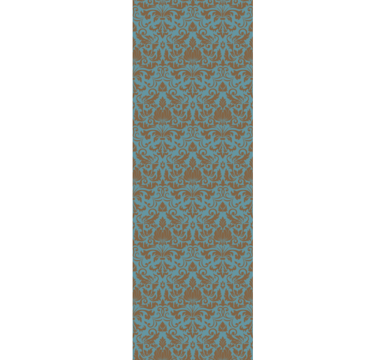 Tapete za zid pločice kićeni motivi lišća - TenStickers